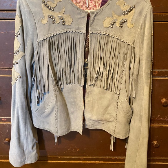 Free People For The Dreamers Leather Jacket - Picture 6 of 8